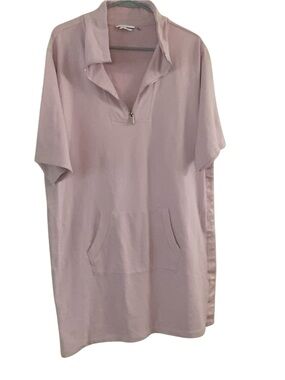 DKNY Light Pink Pullover Dress